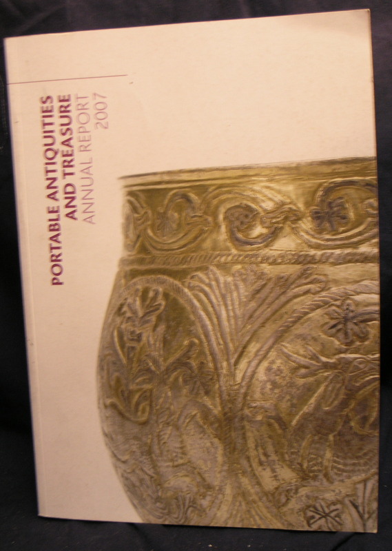 Image for Portable Antiquities and Treasure 2007