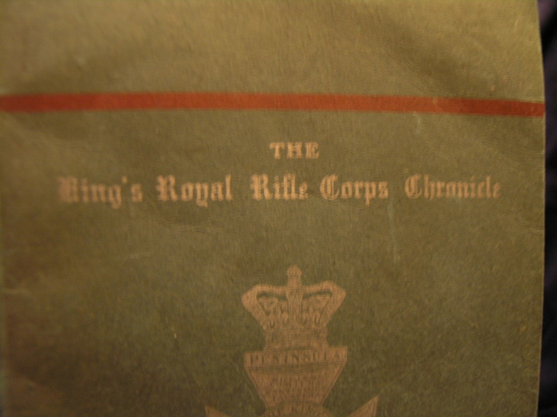 Image for The kings Royal Rifle Corps Chronicle 1942